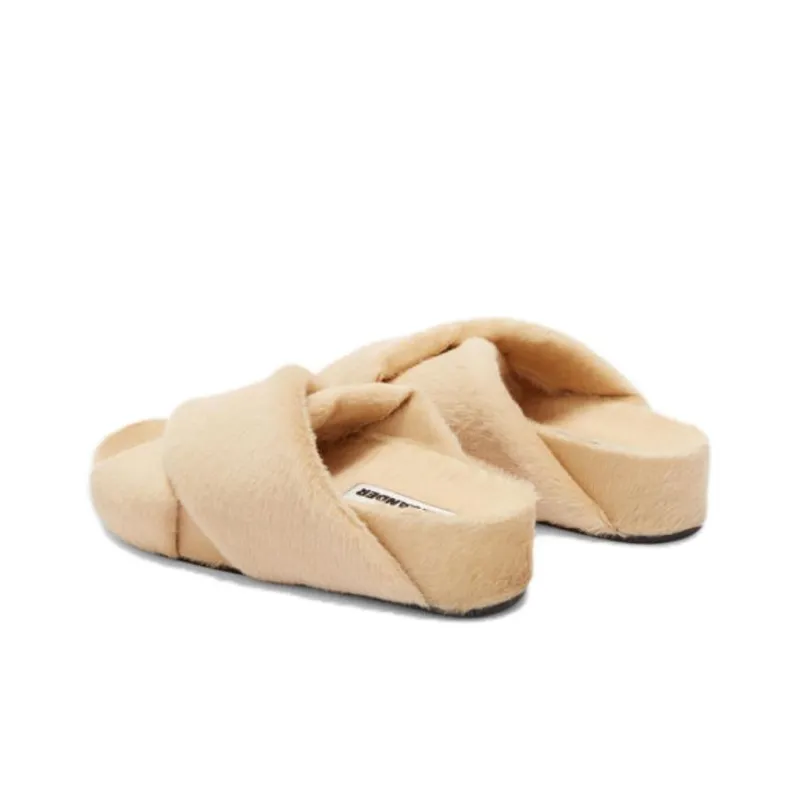 JIL SANDER Crossover-strap Detail Sandals-3