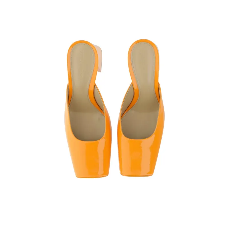 Bottega Veneta Stylish Sandals Women's Orange-5