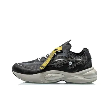 PFW X LiNing V8 1.5 Men's Running Shoes   Black/Gray