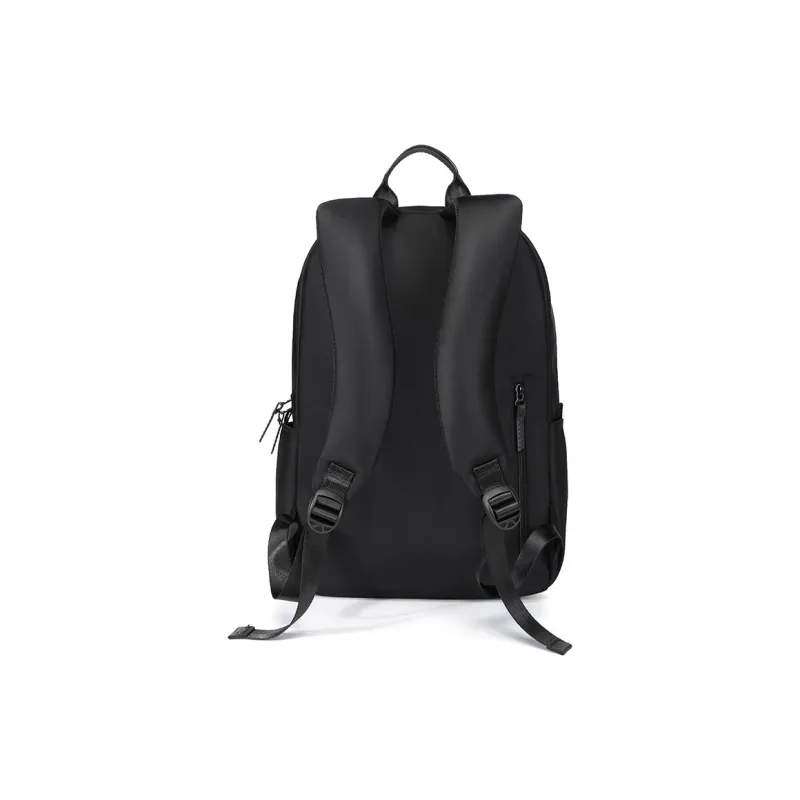 SEPTWOLVES Fabric Laptop Backpack Medium Size Unisex Black-2
