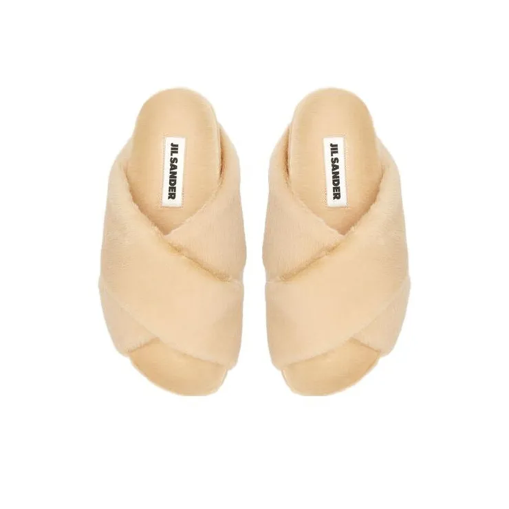 JIL SANDER Crossover-strap Detail Sandals-4