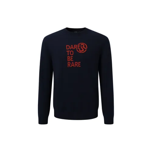 RARE Sweaters Men Navy Blue