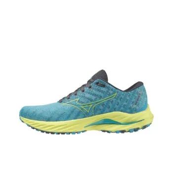 Wave Inspire 19 Mizuno Super Wide 'Jet Blue Bolt'