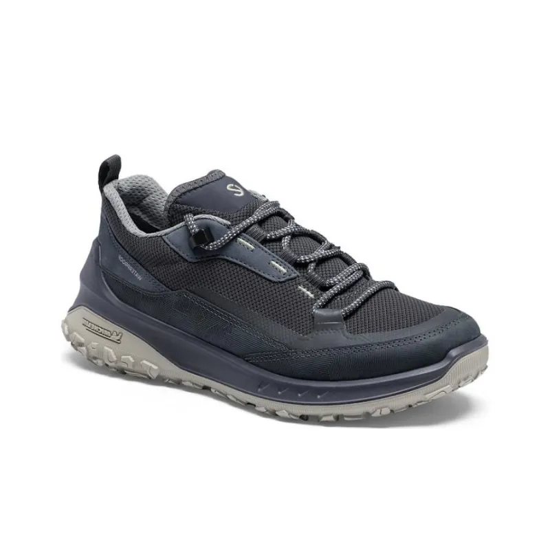 Ecco Cushioning Wear Resistant Low Top Outdoor Shoes Women's Gray-3
