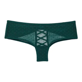 VICTORIA'S SECRET Underpants Women's 1 Pack Evergreen Ivy Green