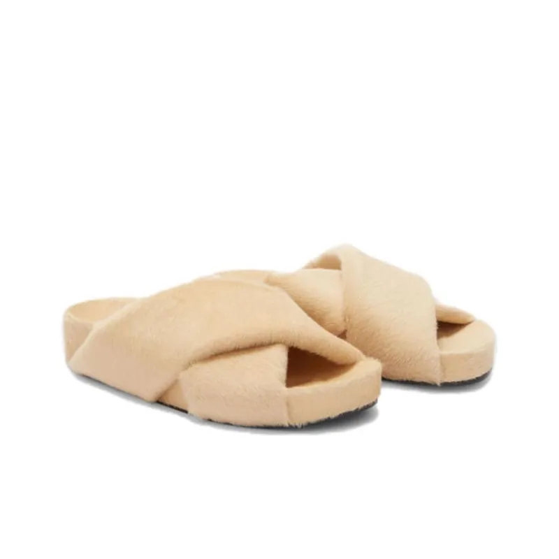 JIL SANDER Crossover-strap Detail Sandals-2