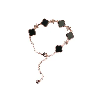Artisan Lock Heart Jade Black Agate Jade Necklaces Women's Agate