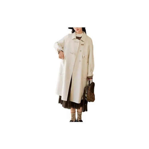 BY I'HAPPY Coats Women's Rice Gold