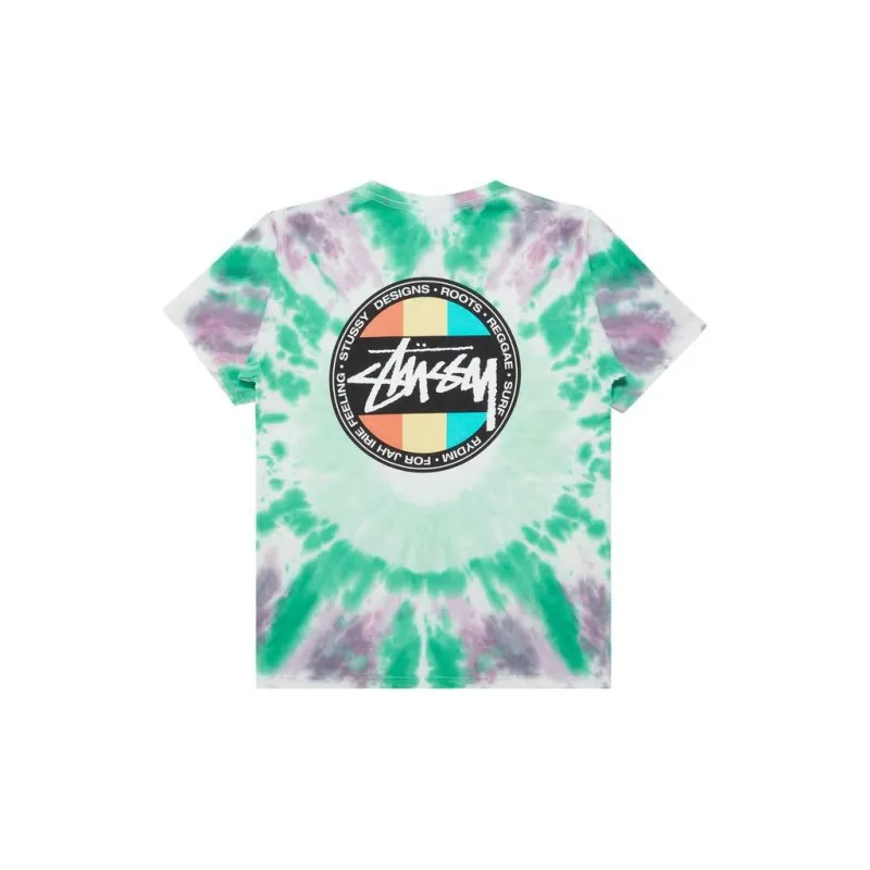 Stussy Reggae Dot Tie Dye Short Sleeve Tee-1
