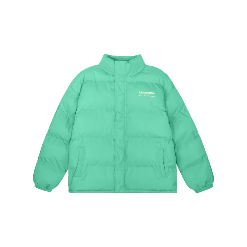 LKOD Puffer Jacket Unisex Lake Green-1