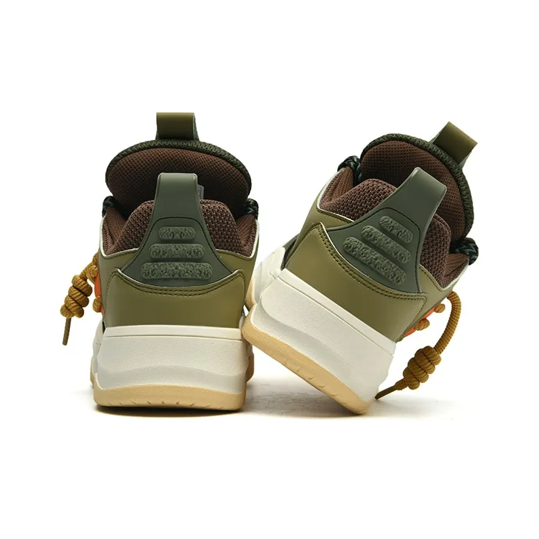 Isolated Manufacturing Coverage Wear-Resistant Breathable Slip-Resistant Low-Top Skateboard Shoes Unisex-7
