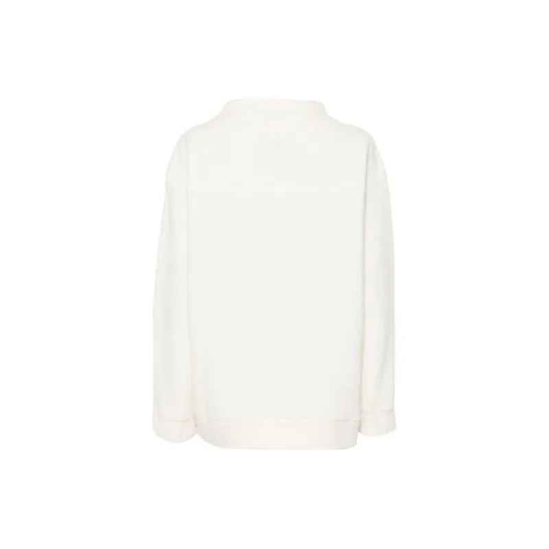 PARAJUMPERS Kira Logo patch Bouclé Jumper-1