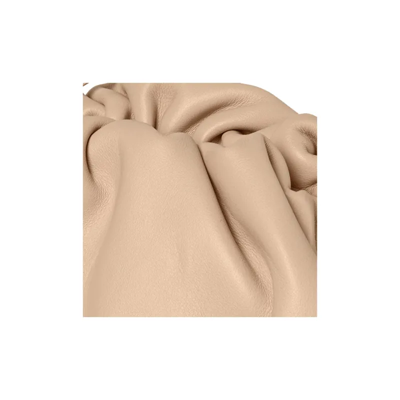 Bottega Veneta Cow Leather Cloud Bag, Handbag, Crossbody Bag Mini Women's Almond-2