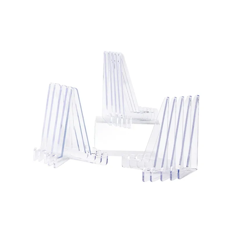 HobbyGuardian Triangle Stand Transparent Card Display Stand Card Accessories-0