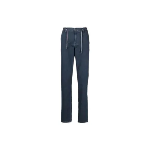 Canali Drawstring Denim Pants