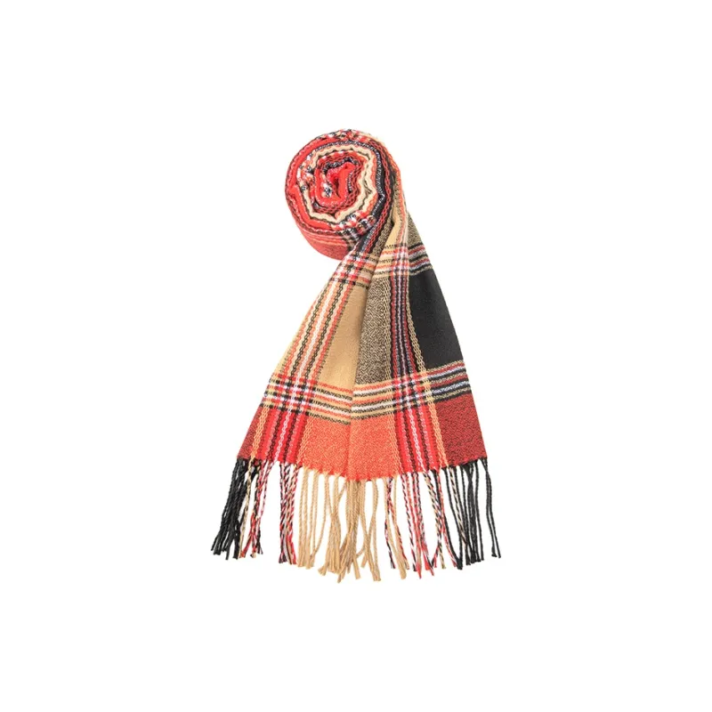 BAIJUAN Knit Scarves Unisex-2