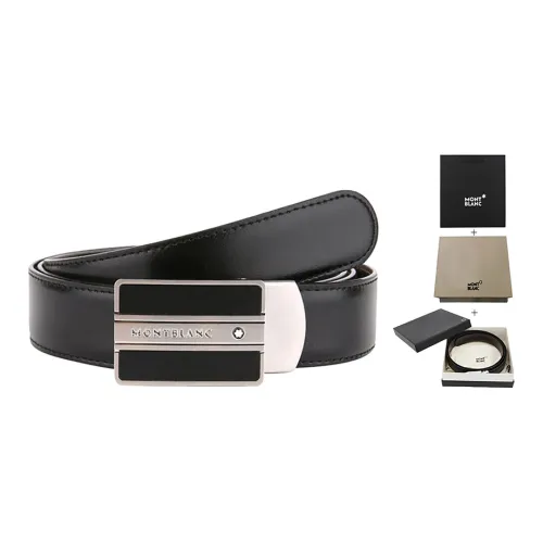 MONTBLANC Leather Belt Men