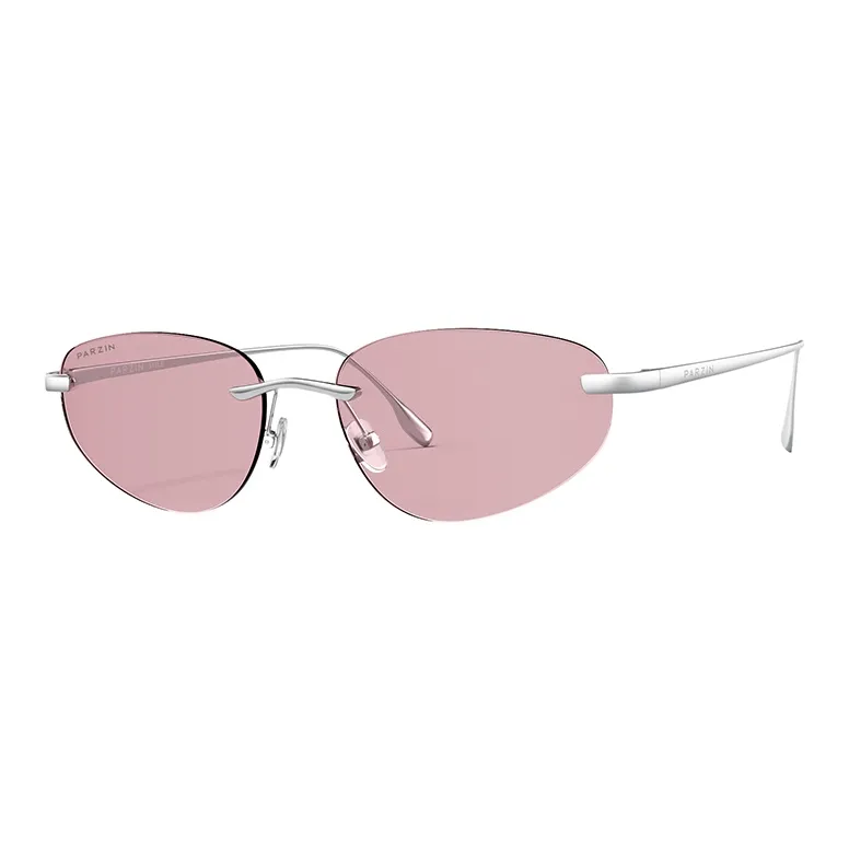 PARZIN Β Titanium Butterfly Sunglasses Unisex Multicolor 8373-7