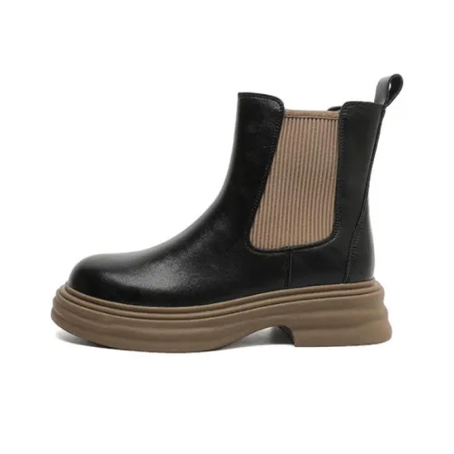 DAPHNE Chelsea Boots Women's Black