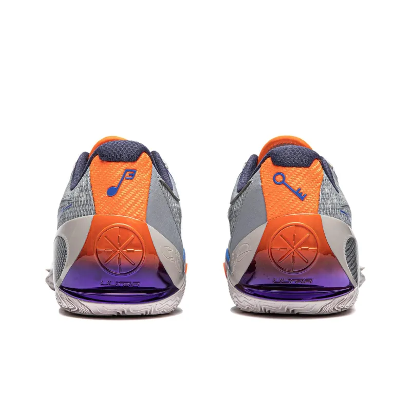 LiNing Wade 808 3 Ultra Cushioned Slip-Resistant Low-Top Basketball Shoes Men's Space Gray-5