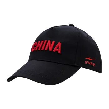 Erke   Baseball Caps Unisex Jet Black