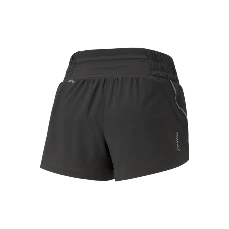 PUMA RUN WOVEN 3' SHORT Women's Sports Shorts Women's Black-1
