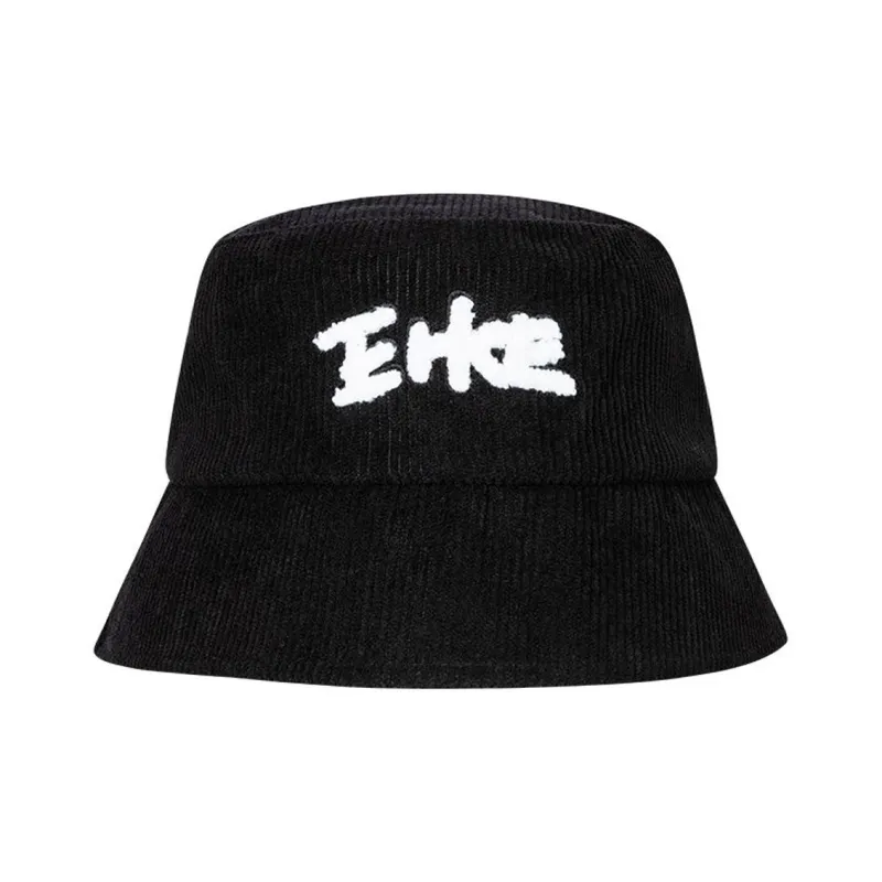 Erke Bucket Hats Unisex Jet Black-0