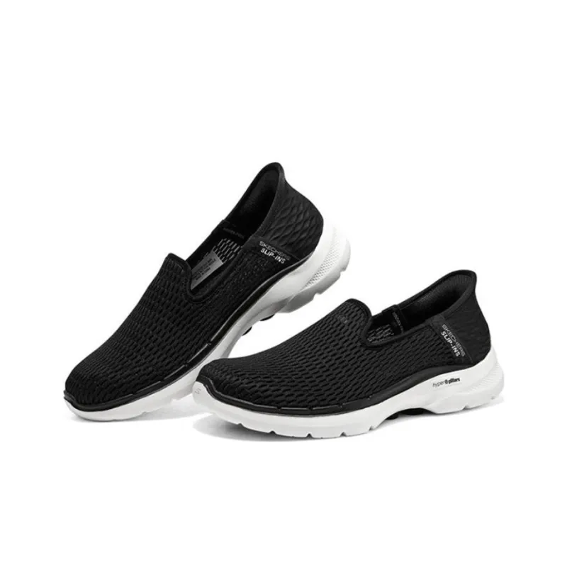 Skechers Go Walk 6 Shoes 'Black White' Women's-2