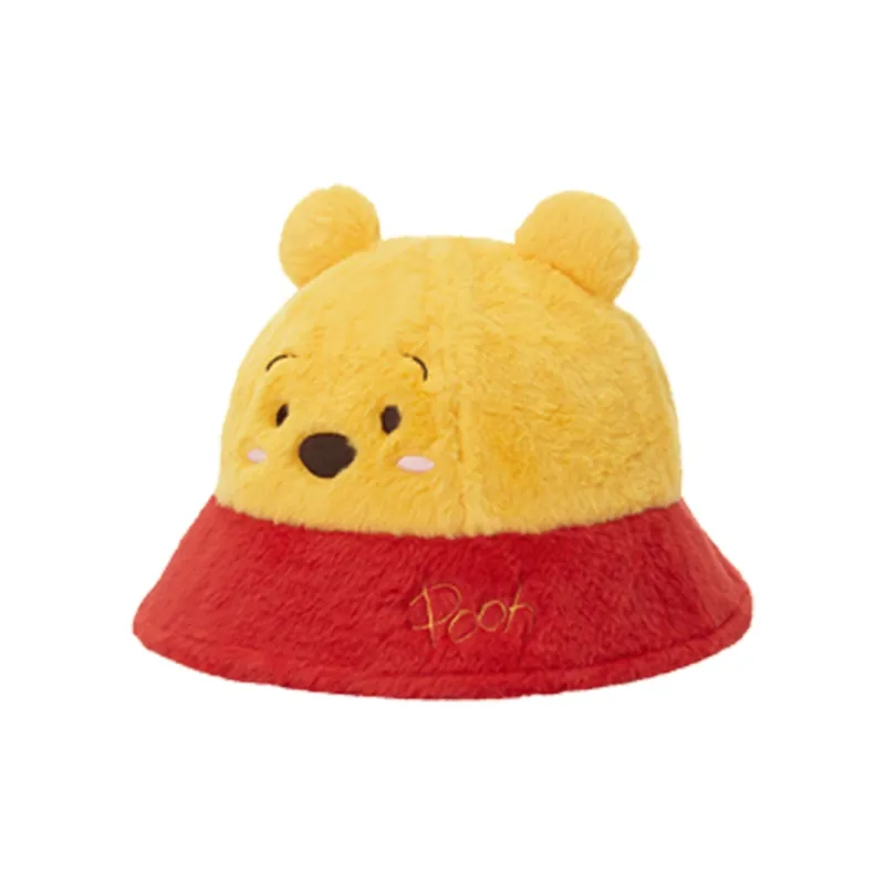Disney Winnie The Pooh Winter Thermal Plush Hat Doll Products-0
