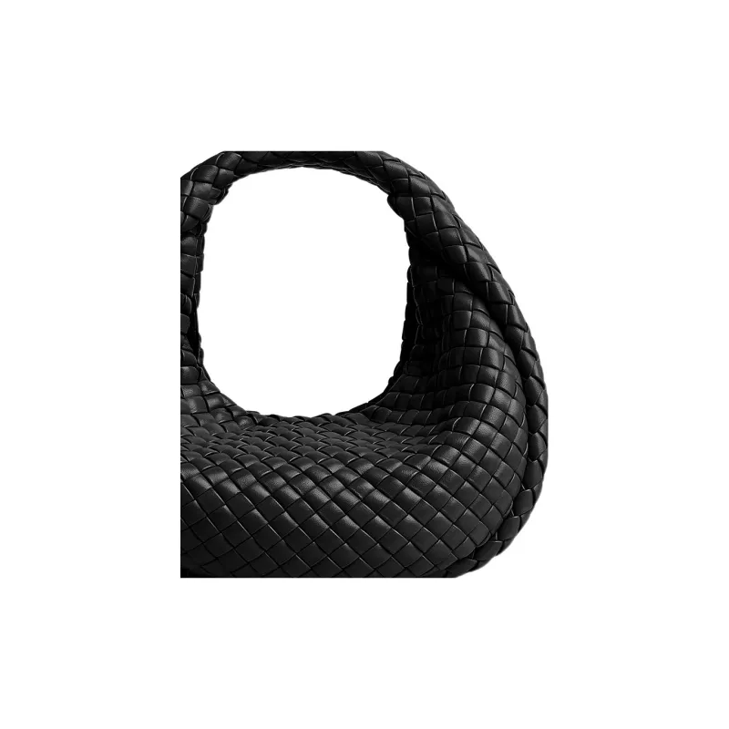 Bottega Veneta PaddedJODIE Sheepskin Handbag Women's Black-3