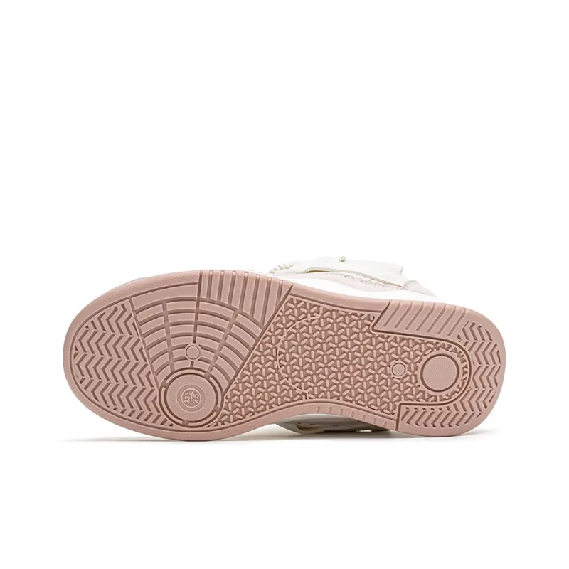Dafu Leaps Forward Puffy Shoes Low Top Skateboard Shoes Women's White-9