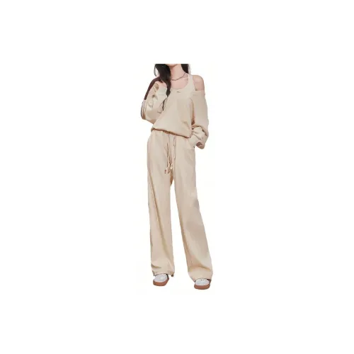 WESTLINK Casual Suits Women's Apricot