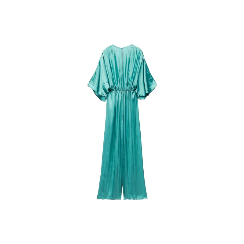 ZARA Jumpsuits Women's Lake Green-1