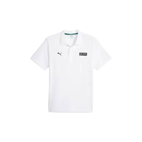 Mercedes-benz X PUMA Mercedes-AMG Polo Shirts Men White