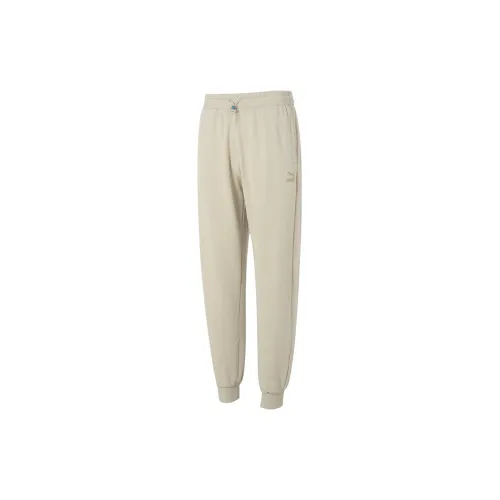 PUMA Knitted Sweatpants Unisex Khaki