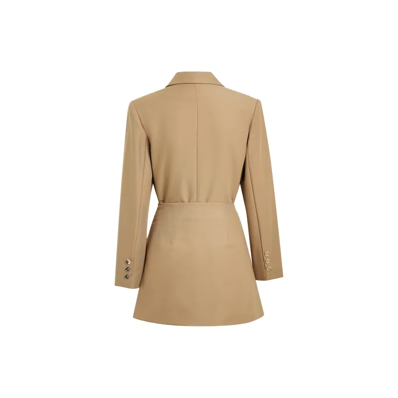 AUI Business Suits Women's Khaki-1