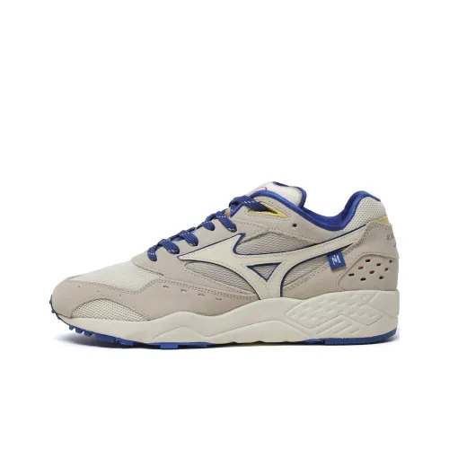 Mizuno Contender Casual Shoes Men Low-Top Beige/Blue