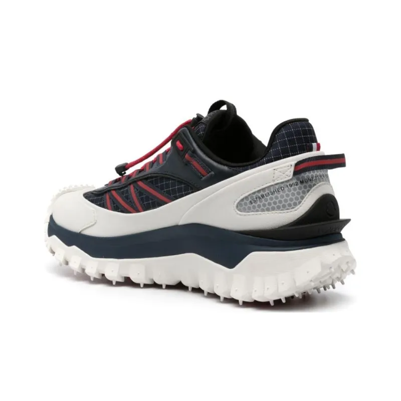 Moncler Low Top Casual Shoes Men's Black-2
