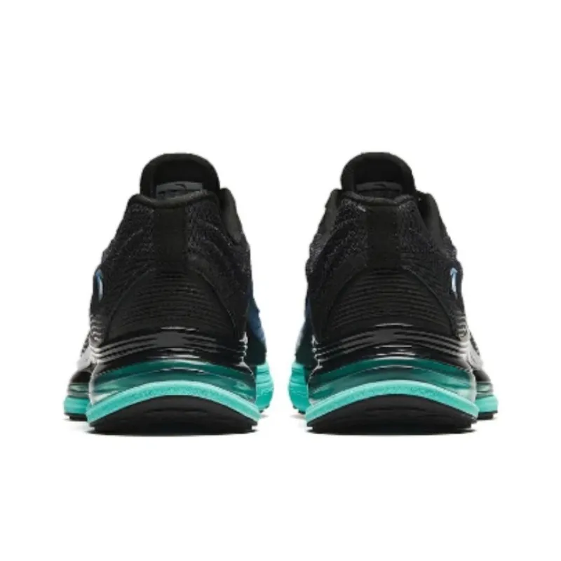 Anta Cushioning Wear Resistant Low Top Running Shoes Men's Green Black-3