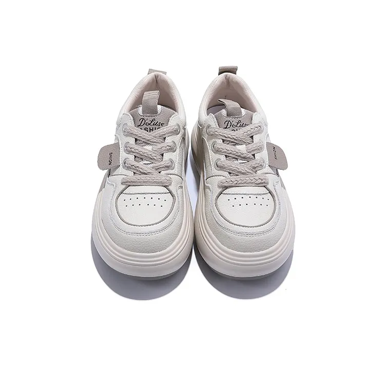 Junjali Cushioning, Slip Resistant, Abrasion Resistant, Lightweight, Height Increasing Low Top Casual Shoes Women's-10