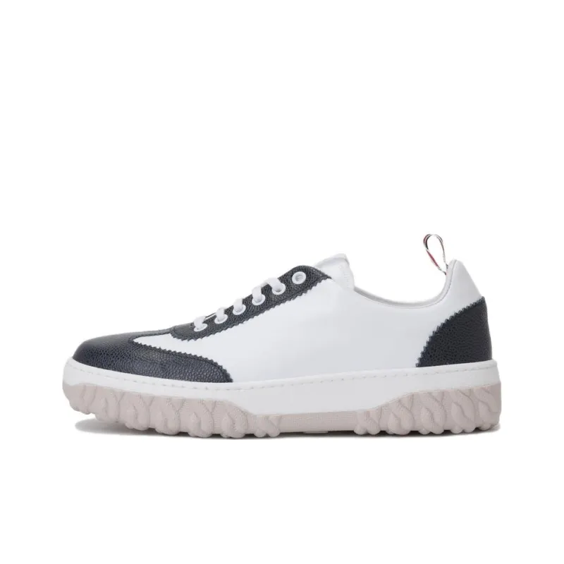 THOM BROWNE Casual Shoes Men Low Top White/Blue-0