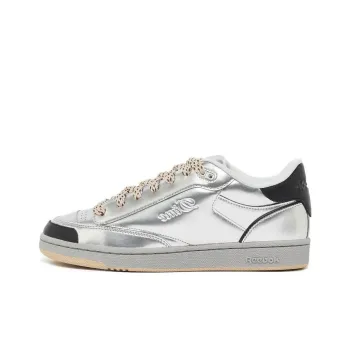 Dime x Reebok Club C Anti-Slip Wear-Resistant Low-Top Skateboard Shoes Men's Silver