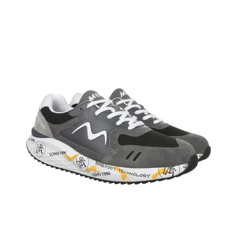 MBT Low Top Running Shoes Men's Gray-2