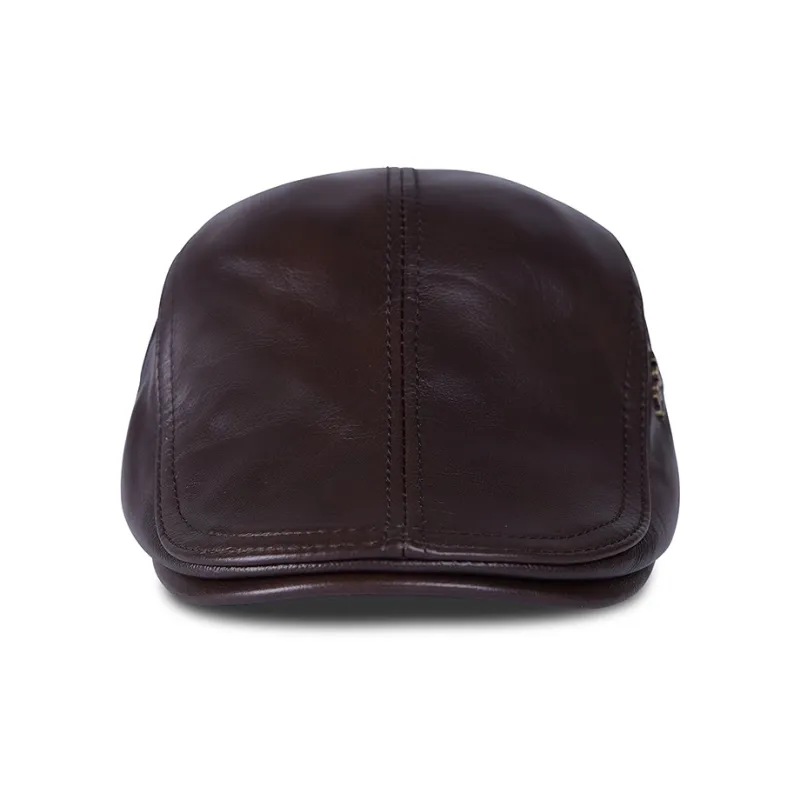 JEEP SPIRIT Cow Leather Berets Men's-8