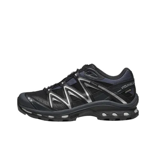 SALOMON XT-Quest Hiking / Trekking Shoes Unisex Low-Top Black/Ebony/Metallic Silver