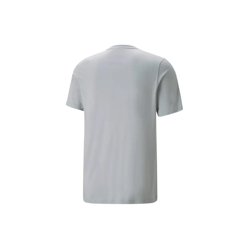 PUMA x Mercedes Benz Collaboration Motorsport F1 Essentials Logo T Shirt Men's Gray-1