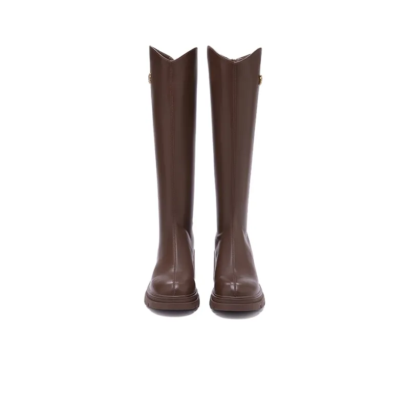 DAPHNE Slim Boots Knee-high Boots 6cm Women's-3