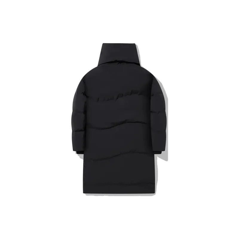 LiNing Jackie Chan Collaboration Kung Fu Collection Down Jacket Men's Charcoal Black-1