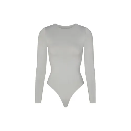 Skims Bodysuits Women's Light Grey/Light Gray