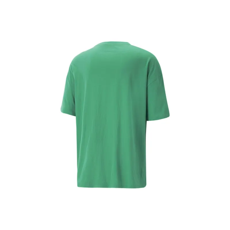 PUMA CLASSICS CLASSICS Oversized Tee T-Shirt Men's Green-1